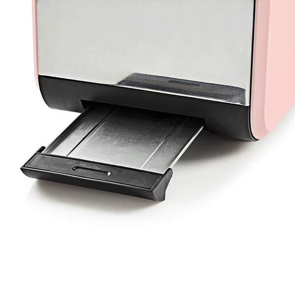 Toster Nedis Soft Touch Series 2 Wide Slots pink