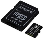 Micro SDXC Kingston 64GB Canvas Select Plus C10 + SD adapter SDCS2/64GB