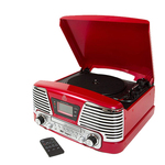 Gramofon GPO Memphis GPO101 USB (Red)