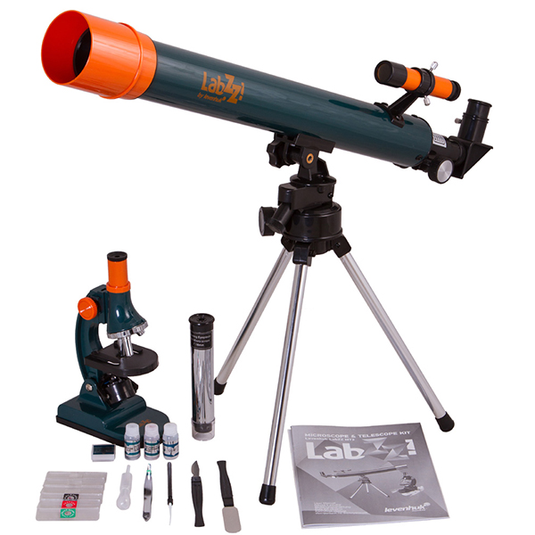 Set Mikroskop + Teleskop Levenhuk LabZZ MT2 Kit