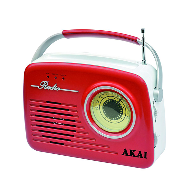 Radio Akai APR-11R (Red)