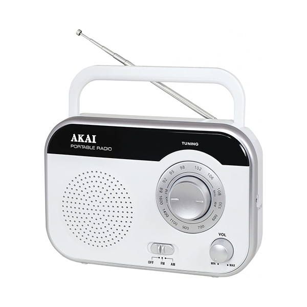 Radio Akai PR003A-410 White