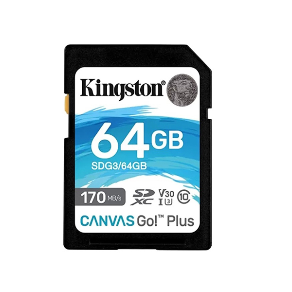 SD kartica Kingston 64GB Canvas Go! Plus SDG3/64GB