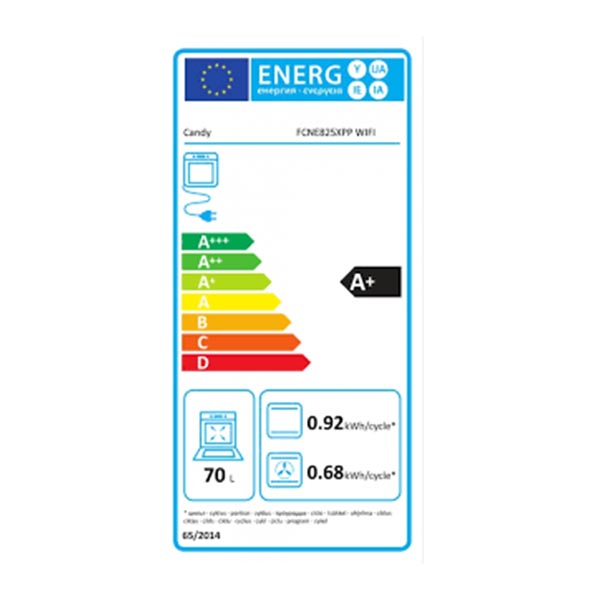 Ugradna rerna Candy FCNE825XPP WiFi