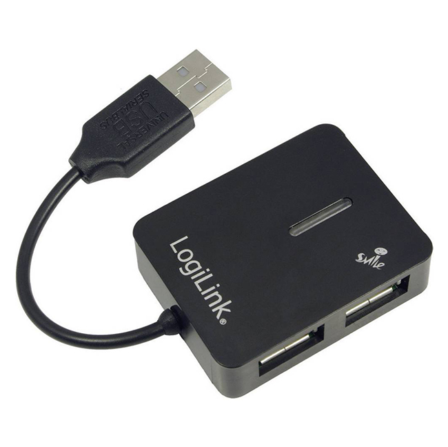 USB HUB LogiLink 4 porta Smile
