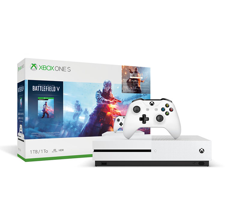 Microsoft Xbox One S 1TB Battlefield V Bundle
