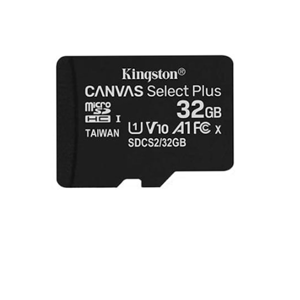 Micro SD Kingston 32GB Canvas Select Plus C10+SD adapter
