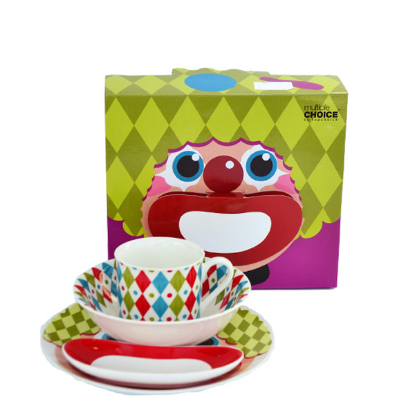 Dječiji set za jelo Clown NB-7859-001-83675