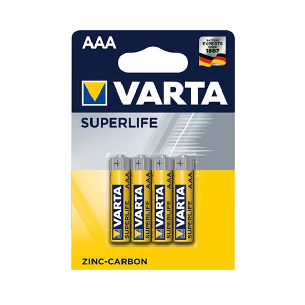 Baterije Varta R03/AAA 4/1 SuperLife