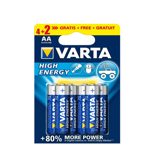 Baterije Varta HE LR6/AA 4+2