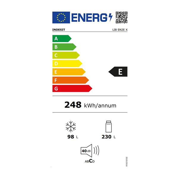 Kombinovani hladnjak Indesit LI8 SN2E X (Frost Free/No Frost) Kombinovani hladnjak Indesit LI8 SN2E X (Frost Free/No Frost)