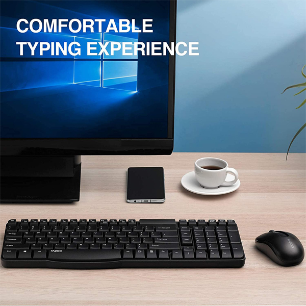 Tastatura+miš Rapoo Combo X1800S bežični set Tastatura+miš Rapoo Combo X1800S bežični set