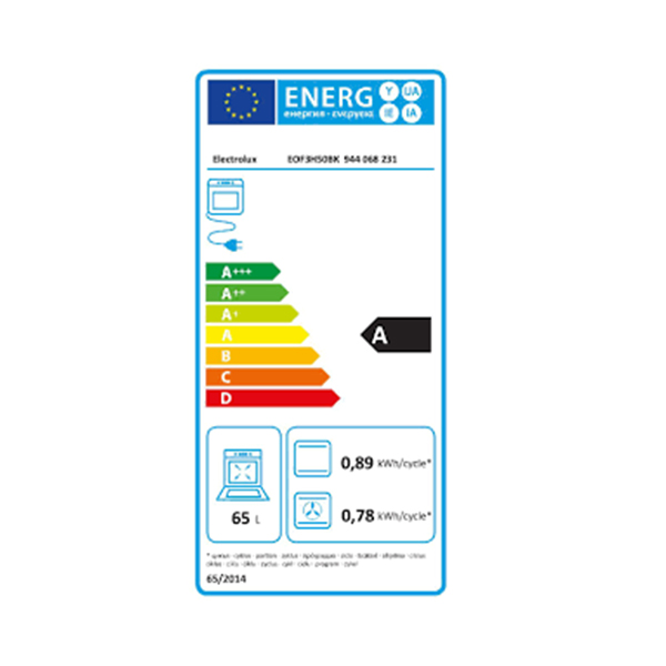 Ugradna rerna Electrolux EOF3H50BK Ugradna rerna Electrolux EOF3H50BK