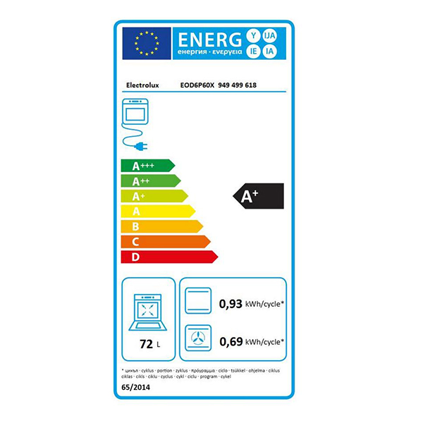 Ugradna rerna Electrolux EOD6P60X pirolitička Ugradna rerna Electrolux EOD6P60X pirolitička