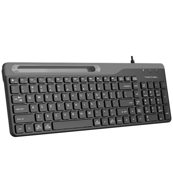 Tastatura FK25 FSTYLER USB US crna