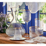Set čaša Glore Drinkware set 61 komad Elegant Platin 51031