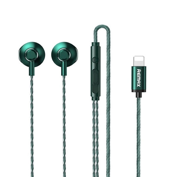 Slušalice sa mikrofonom Remax RM-711i for iPhone (zelene)