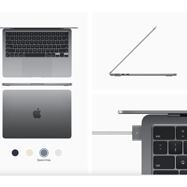 Apple Macbook Air 13.6 M2 8/512GB YU (mlxx3cr/a) Space Gray