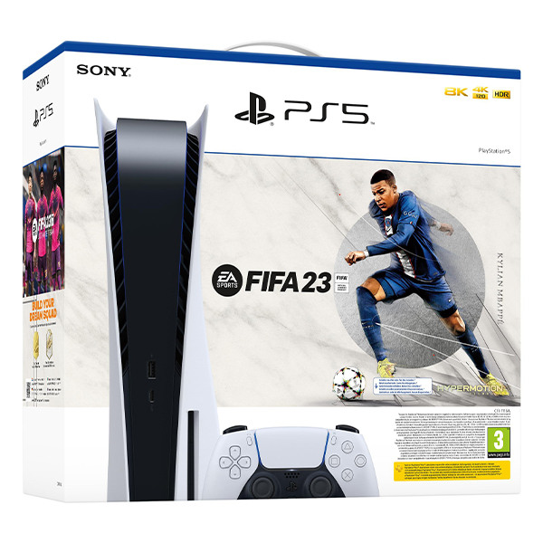 Sony PlayStation PS5 Disc Edition Blu-Ray FIFA 23 Bundle