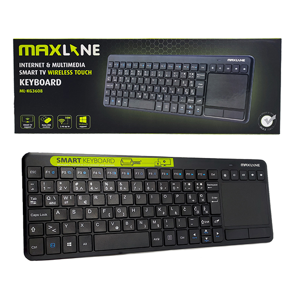 Tastatura Maxline ML-KG3608 Smart TV Wireless bežična