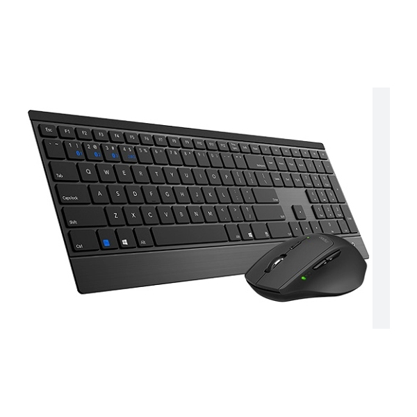 Tastatura + miš Rapoo 9500M crni bežični set Tastatura + miš Rapoo 9500M crni bežični set
