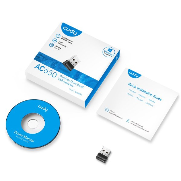 USB wireless adapter WU650S 650bps Dual Band