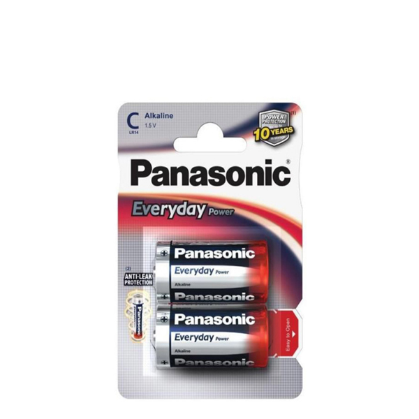 Baterije Panasonic LR14EPS/2BP 2xC alkalne