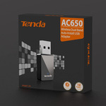 USB wireless adapter Tenda U9 AC650 Auto-install