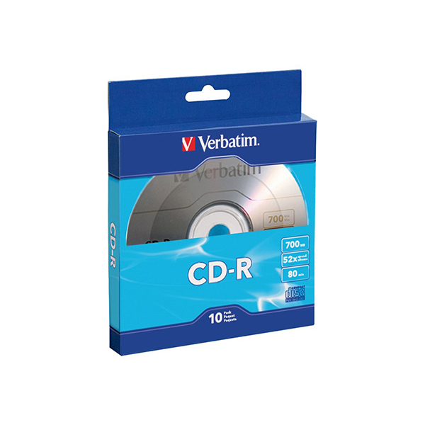 CD-R VERBATIM 700MB slim box