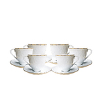 Šoljice za kafu Sigma 3603/6 poljski porcelan zlatni rub