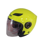 Kaciga Casco jet Con Visiera Giallo Fluo XL Kaciga Casco jet Con Visiera Giallo Fluo XL