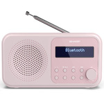 Radio portabl Sharp DR-P420(PK) Tokyo rozi Bluetooth napajanje USB/BAT