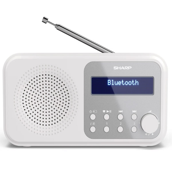 Radio portabl Sharp DR-P420(WH) Tokyo bijeli Bluetooth USB/Bat
