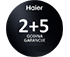 Haier 2+5 garancija Haier 2+5 garancija