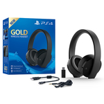 Slušalice Sony PlayStation 4 Gold Wireless Headset Gaming Slušalice Sony PlayStation 4 Gold Wireless Headset Gaming