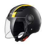 Kaciga LS2 OF562 Airflow Metropolis Matt Black/Yellow XS Kaciga LS2 OF562 Airflow Metropolis Matt Black/Yellow XS