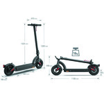 Skuter električni trotinet Sharp EM-KS2AEU-B Skuter električni trotinet Sharp EM-KS2AEU-B