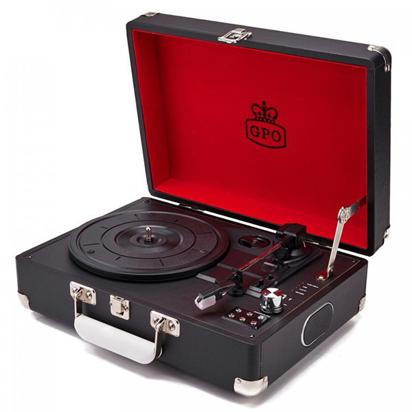 Gramofon GPO08 Attache USB (Black) Gramofon GPO08 Attache USB (Black)
