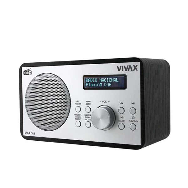 Radio Vivax DW-2 DAB crni