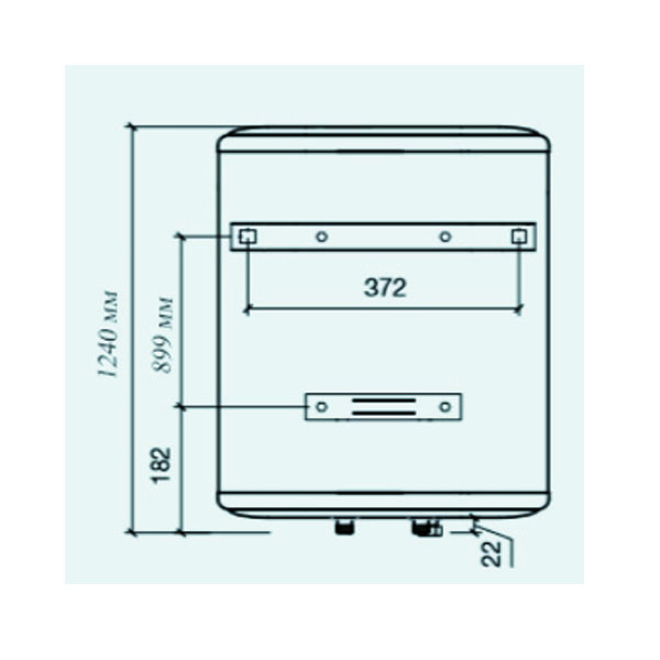 Bojler Thermex IF100 Smart 2KW Bojler Thermex IF100 Smart 2KW