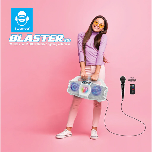 Zvučnik iDance Blaster-301 WH Bluetooth Zvučnik iDance Blaster-301 WH Bluetooth
