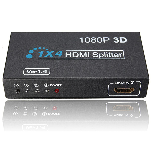 HDMI spliter 1 to 4 1080P 1.4