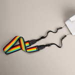 Traka za foto aparat Polaroid Camera Strap - Flat (Rainbow Black)