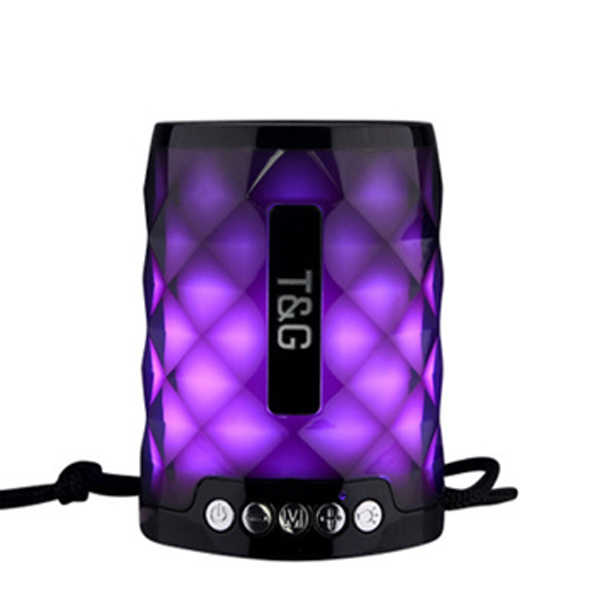 Zvučnik T&G TG155 RGB Bluetooth crni