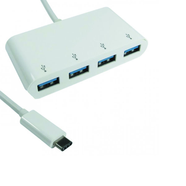 USB E-GREEN 3.1 tip C HUB 4port white