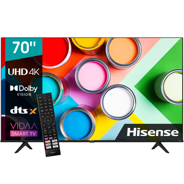 TV LED Hisense 70A6BG 4K Smart TV LED Hisense 70A6BG 4K Smart