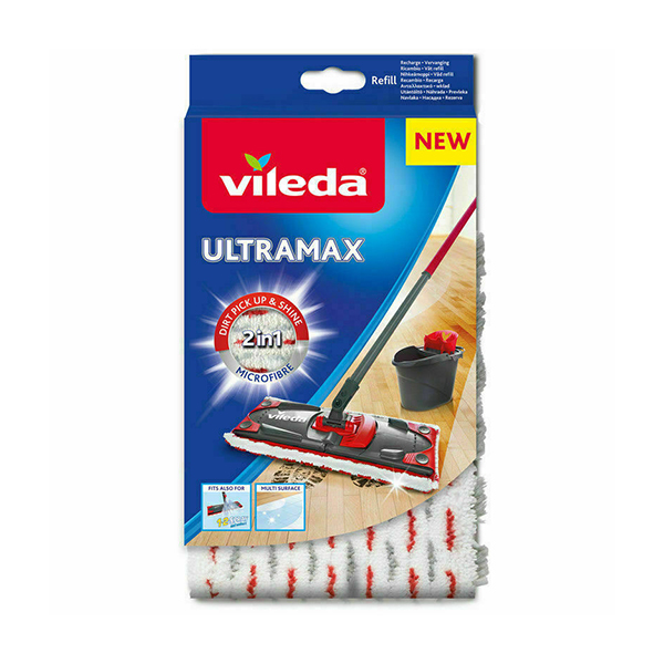 Zamjenska krpa za brisanje podova Vileda Ultramax Refill 2in1 mikrofiber (1kom)/
