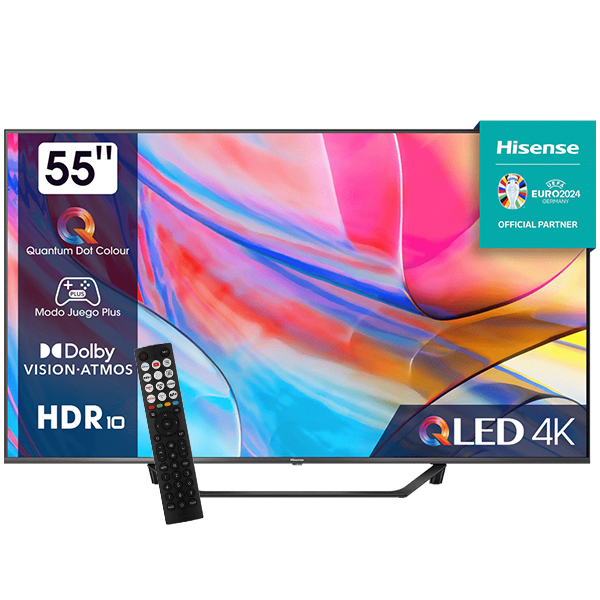 TV QLED Hisense 55A7KQ 4K Smart