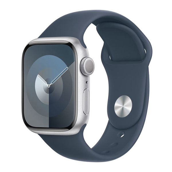 Pametni sat Apple iWatch Series 9 GPS 45mm Silver Aluminium Case with Storm Blue Sport Band S/M (MR9D3QH/A) Pametni sat Apple iWatch Series 9 GPS 45mm Silver Aluminium Case with Storm Blue Sport Band S/M (MR9D3QH/A)