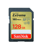 SDXC SanDisk Extreme 128GB 180MB/s UHS-I C10 V30 U3